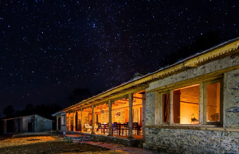 The Goat village, Nagtibba by Bakri Chhap - Image 1