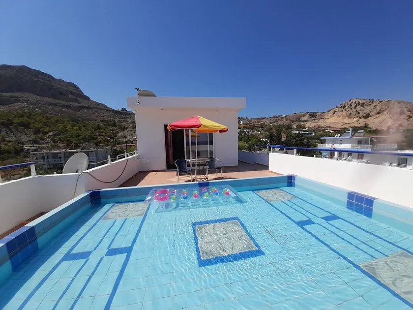 Stegna Sunrise Suite With Private Pool & sea View - Image 1