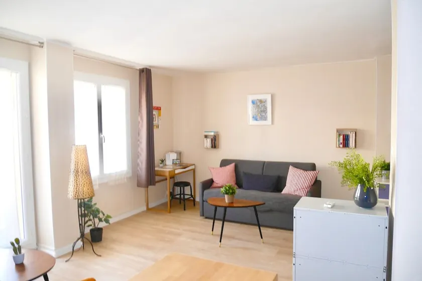 Studio avec balcon amenage et wifi a Marseille a 2 km de la plage - Image 1