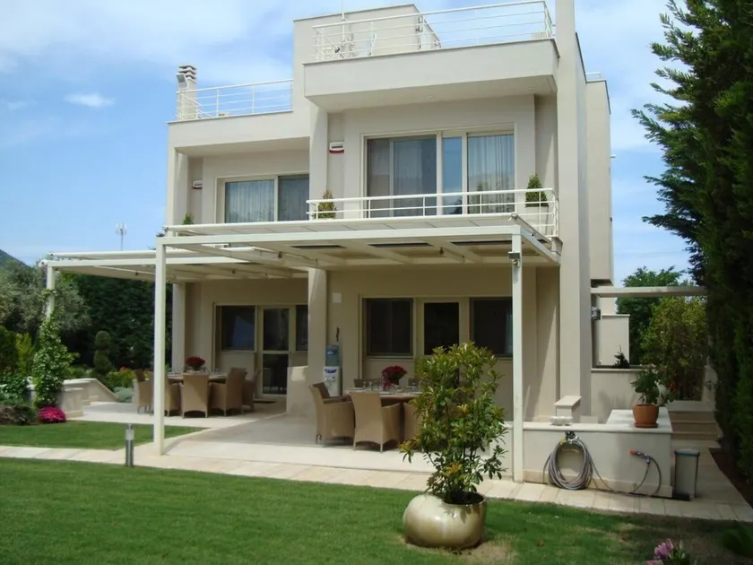 Deluxe Chalkida Villa Coral Villa 210 m 3 Levels 4 Bedrooms Ocean Front Evian Gulf - Image 1