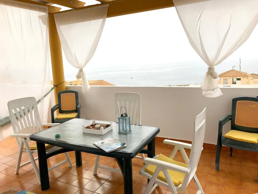 3 bedrooms appartement at Villaricos 200 m away from the beach with sea view furnished terrace and w - Image 1