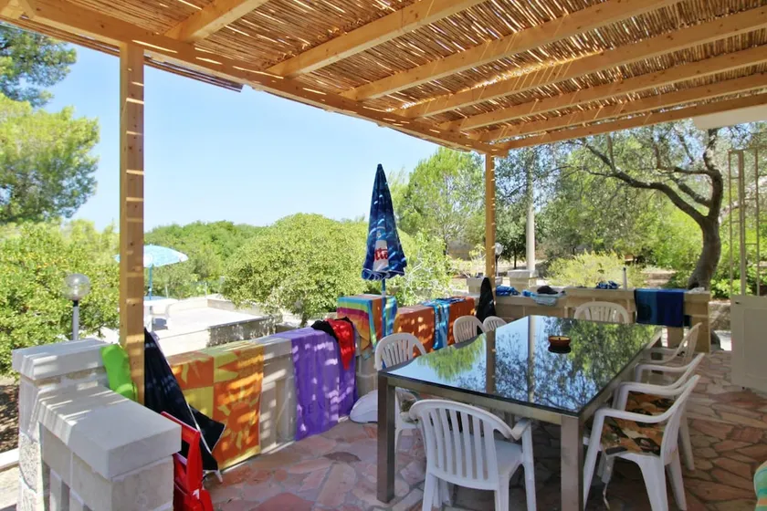 2 bedrooms house at Torre Pali 700 m away from the beach with sea view furnished garden and wifi - Image 1