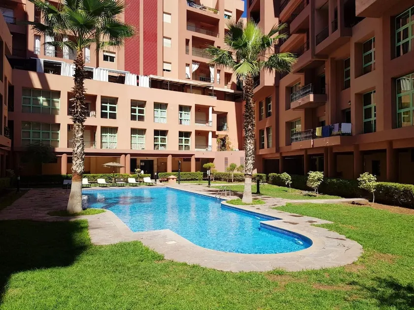 2 bedrooms appartement with shared pool enclosed garden and wifi at Marrakech - Image 1