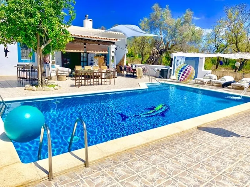 Villa With 5 Bedrooms in Ibiza, Santa Eulària des Riu, With Wonderful Mountain View, Private Pool, Enclosed Garden - 4 km From the Beach - Image 1