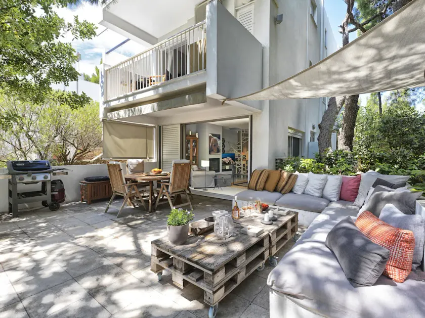 A 2BR Villa in Sounio with pool - Image 1