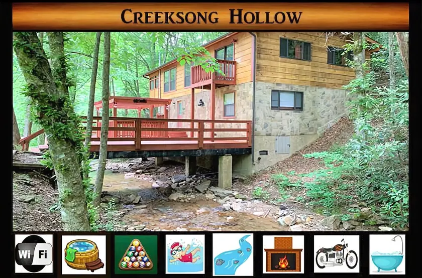 Creeksong Hollow 2 Bedroom Cabin by RedAwning - Image 1