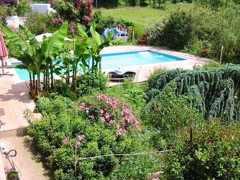 Appartement de 2 chambres avec piscine partagee jardin clos et wifi a Saint Etienne de Maurs - Image 1