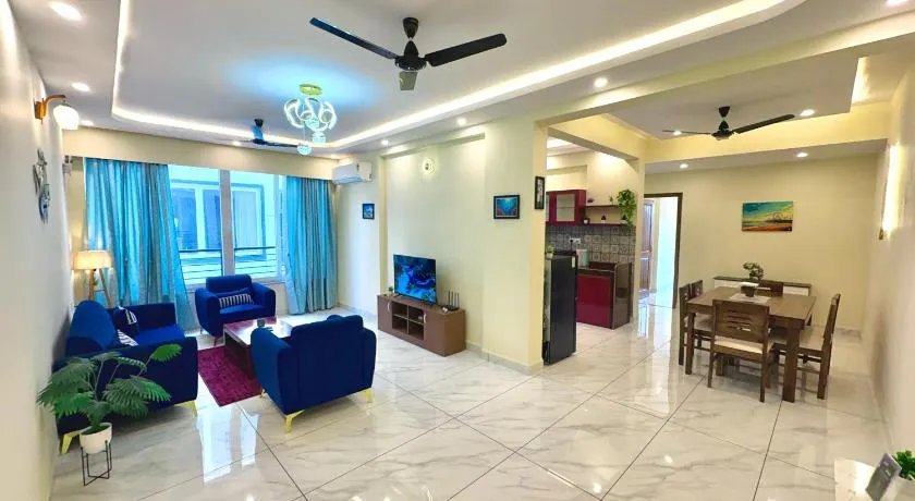 The Ivory Heaven - Porvorim 2BHK Family Stay & WiFi by Mirashya Homes - Image 1