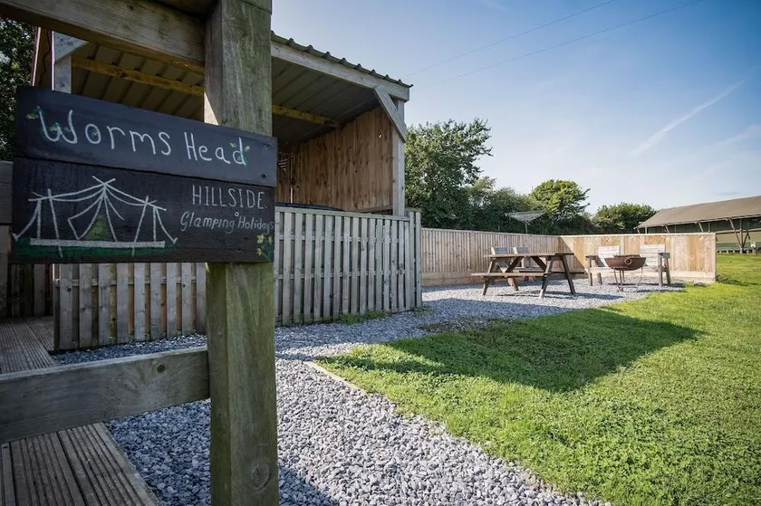 Worms Head Glamping Tent - Llangennith - Image 1