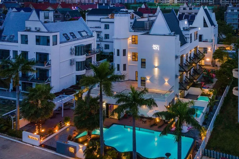 Tiffany blue Pool Villa (Beihai Qiaogang Silver Beach Resort) - Image 1