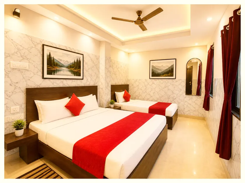 Goroomgo Chandra Bindu Swargadwar Golden Beach Puri - Image 1