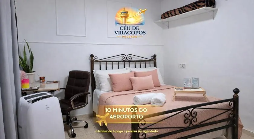 Suíte privativa, pousada Céu de Viracopos - Image 1