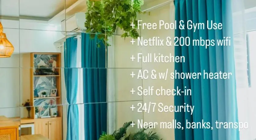 Modern Studio Near Airport Pool & Gym, Self check-in FREE Fast WiFi Netflix & Kitchen - Image 1