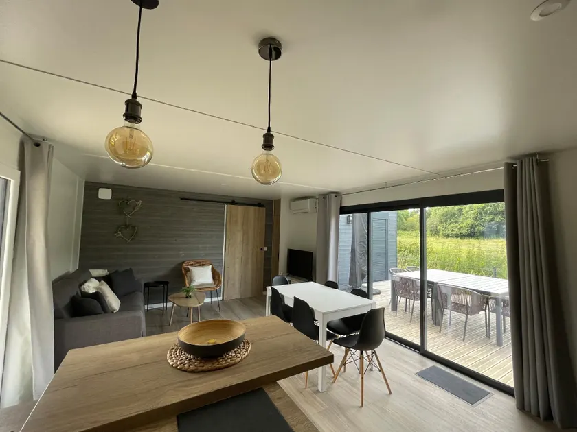 Charming ecolodge in a quiet area, heated pool all year Charente-Maritime - Image 1
