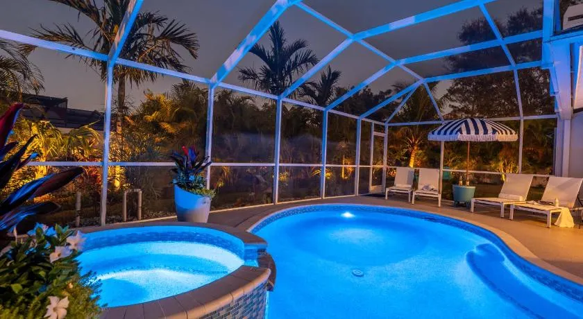 Twin Palms Oasis! Modern, with heated pool and game room! - Image 1
