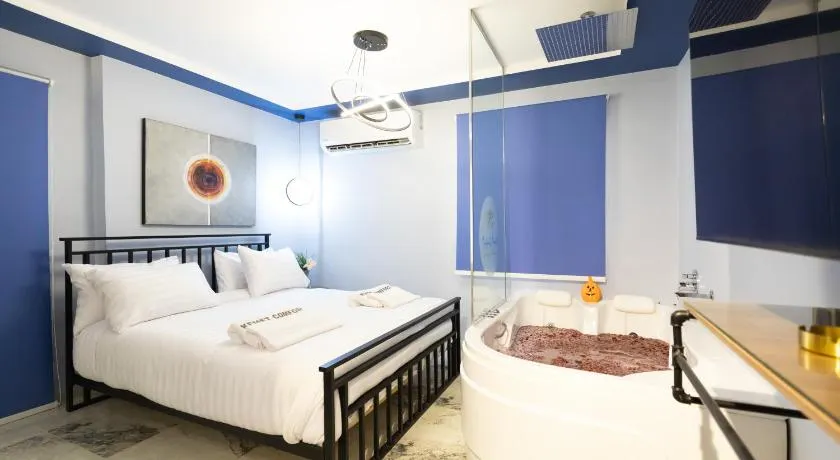 1BD Studio Jacuzzi Free pick-up 5min to Cairo Airport, Massager, appartement, hotel, Sheraton Al matter - Image 1