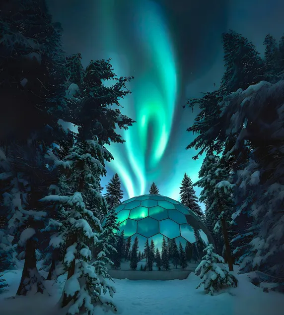 SKOG Aurora Glass Igloos - Image 1