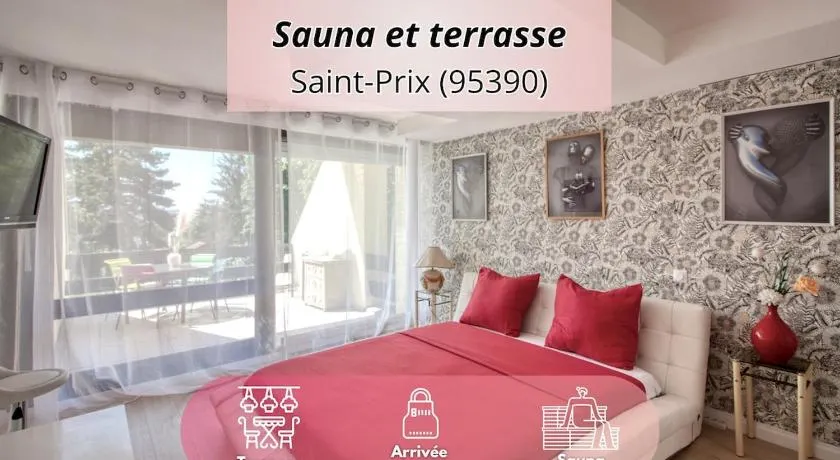 Loveroom romantique avec terrasse et sauna - Image 1