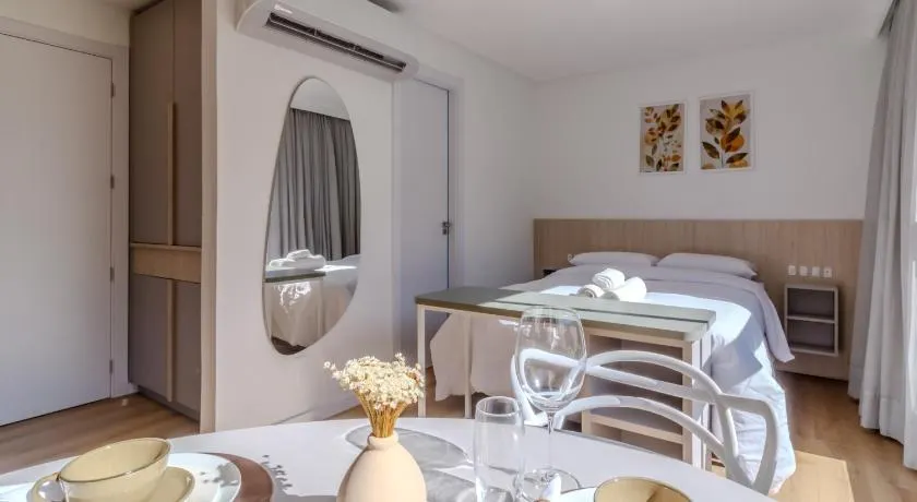Loft Novo todo Mobiliado com WIFI Piscina e próximo a Oktober - Image 1