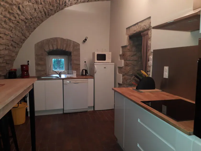 Rustic Holiday Home in Saint-Geniez-d'Olt with a Garden - Image 1
