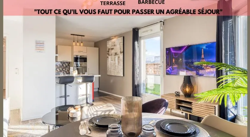 Skylounge- 8Pers -Families - Pros -Terrace- BBQ -Parking- WIFI - Image 1