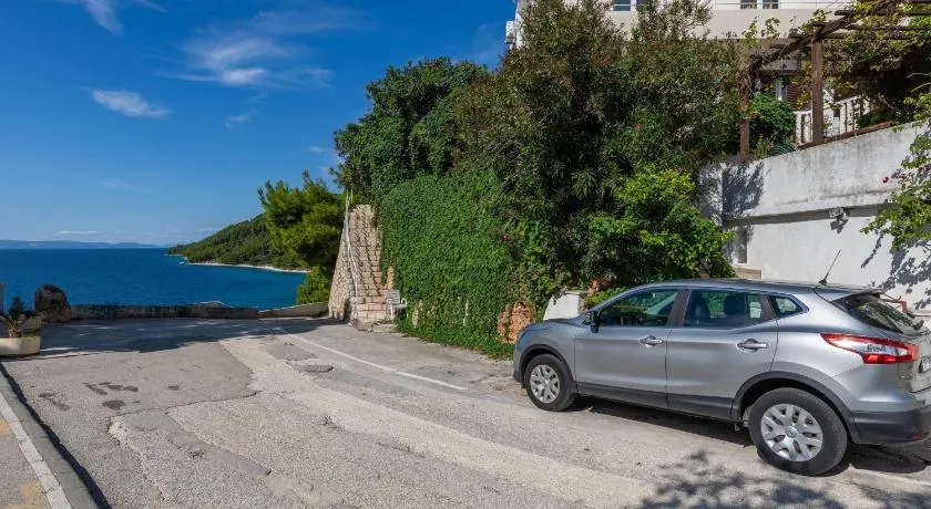 Appartement d'une chambre avec la terrasse et la vue sur le mer Igrane, Makarska (A-22690-a) - Image 1