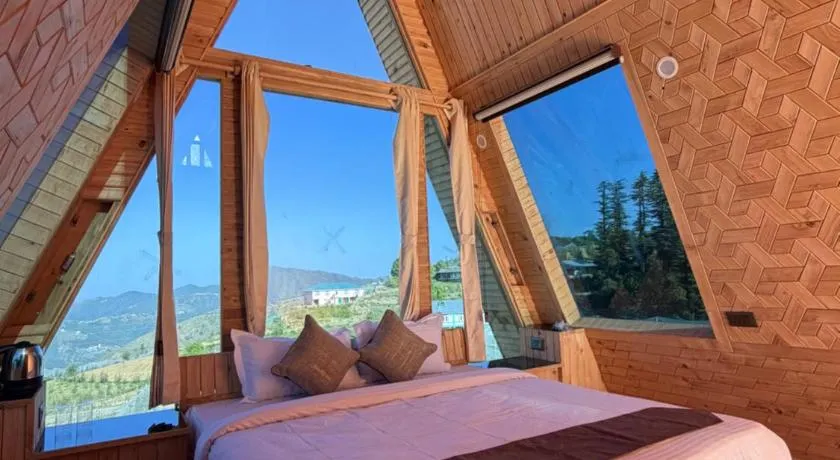 The pahari prism A-frame StarGazing cabin - Image 1