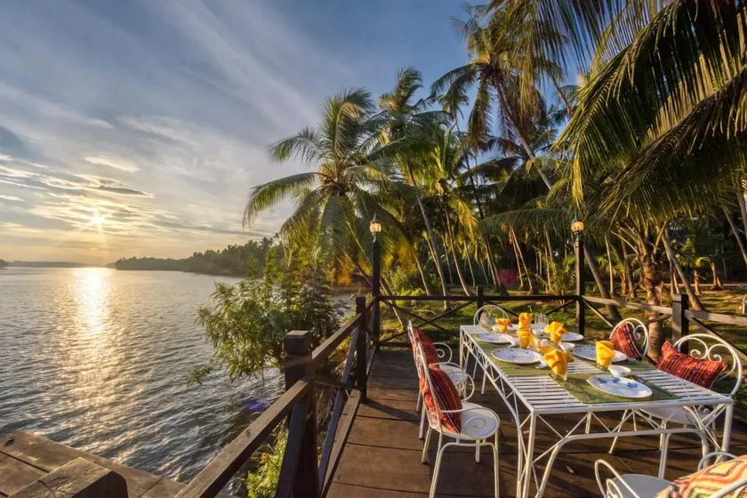 SaffronStays Suvarna Sangam riverfront villa with boat rides, candlelight dinners & backwater views in Udupi - Image 1