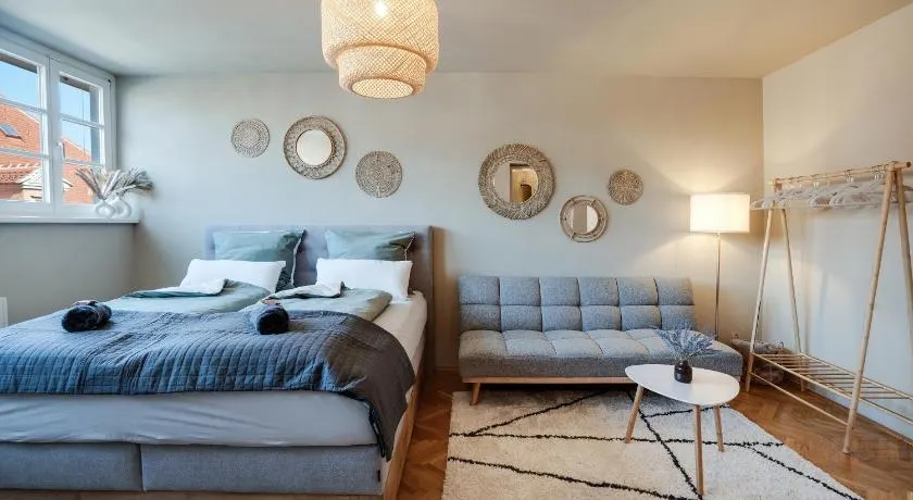 Boho Design Altstadt Studio - AC & Free Parking by HERO HOMES Graz - Image 1