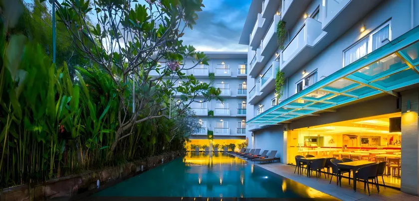 Cozy Double Room with Pool  in Central Kuta - Image 1
