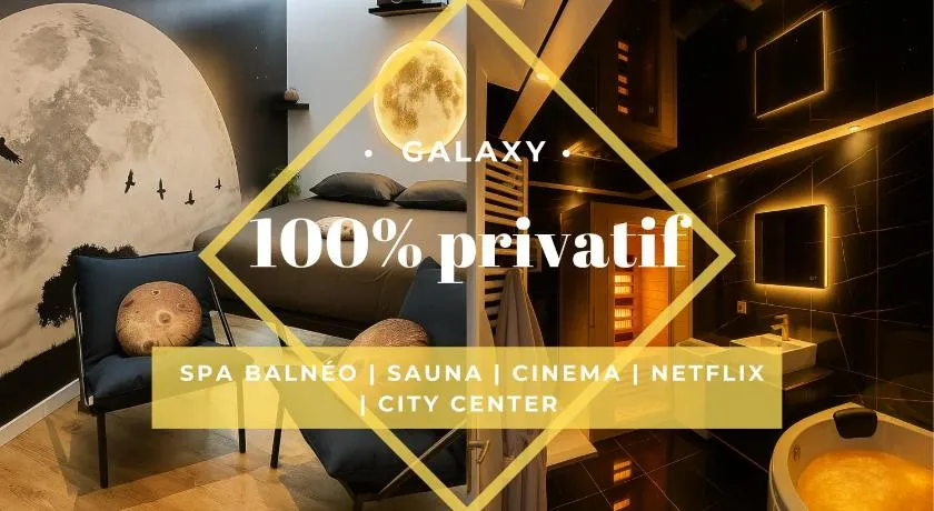 Nuit Dans les Étoiles - Spa Balnéo & Sauna Privé - Image 1