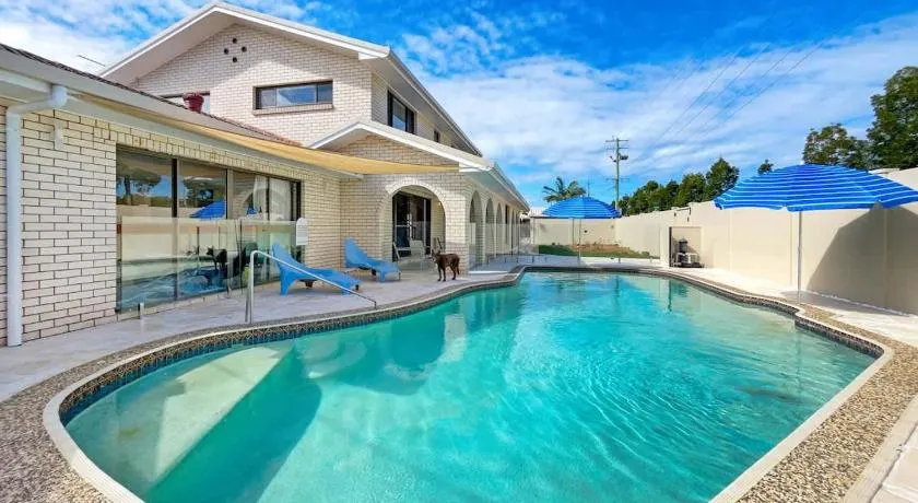 Bribie Beach House with Pool - Walk to Surf & Shops - Image 1