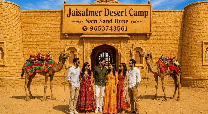 Jaisalmer Desert camp sam sand dunes - Image 1