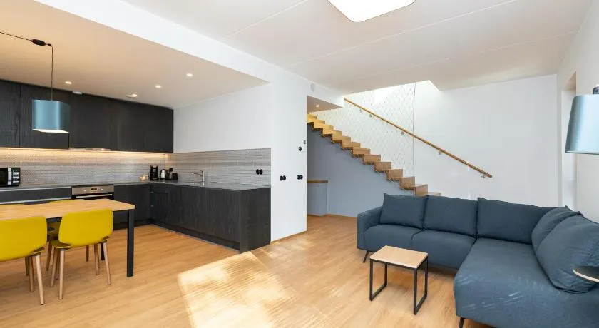 Self-check-in 3 bedroom apartment with sauna and balconies - Image 1
