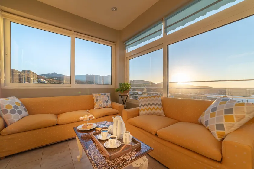 Filia’s Stunning Sea View Apartment,A/C, WiFi - Image 1