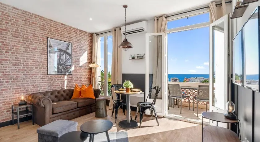Nice Renting - CAMBRAI02 - Studio Beach Sea View - AC - Promenade des Anglais - Image 1