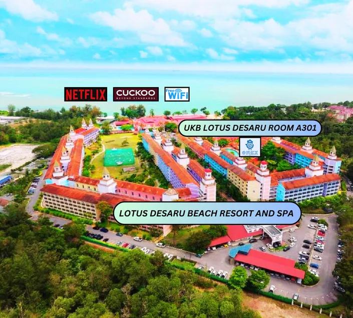 UKB A301 Homestay (Lotus Desaru Resort) Netflix🏖️ - Image 1