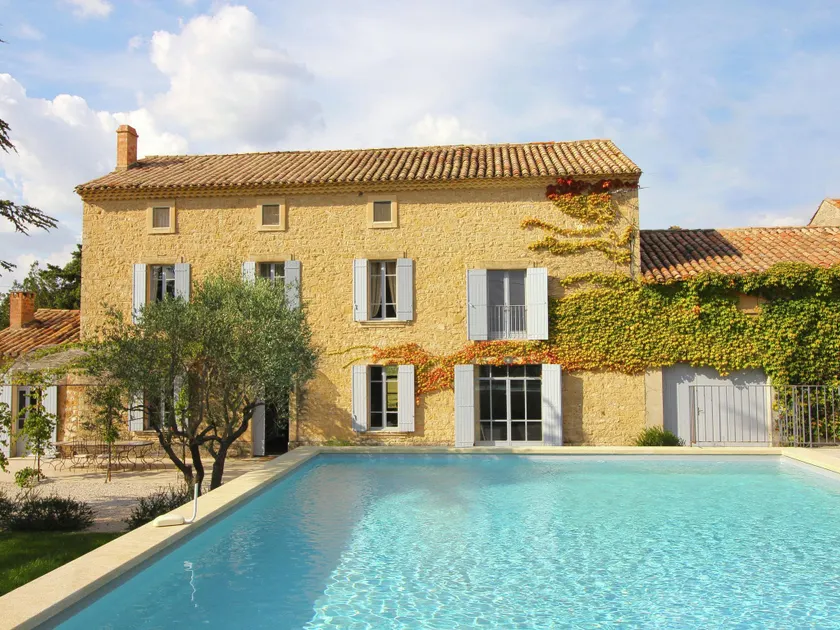 Mas provençal avec piscine et vue Dentelles - Image 1