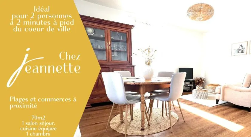 Chez Jeannette, appartement entre centre et plages - Image 1