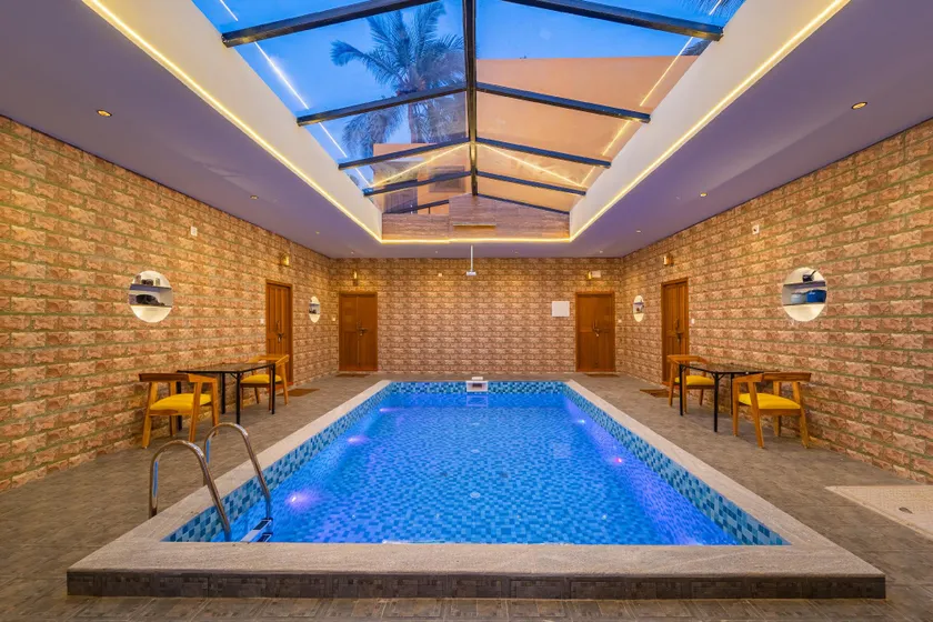 Teak Leaf Resort Swimming Pool Indoor Games Restaurant - Image 1