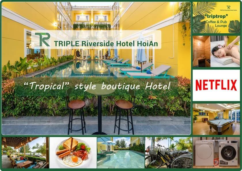 TRIPLE Riverside Villa Hotel HoiAn - Image 1