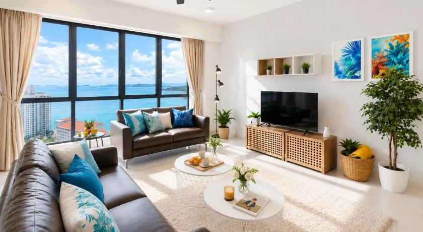 Family Seaview 3BR Suite for 10 Sauna & Bathtub Jazz Suites - Image 1