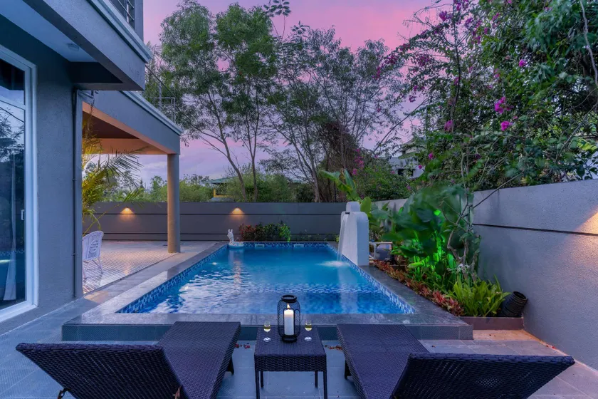 StayVista's Odessa Enclave - Mountain-View Villa with Private Pool, Balconies & Snooker Table - Image 1