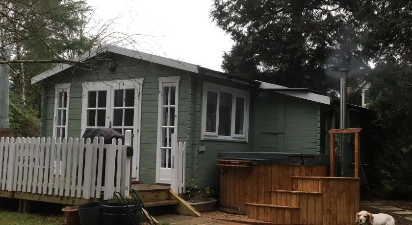 Woodland Cabin With private Wood-Fired Hot-Tub - Image 1