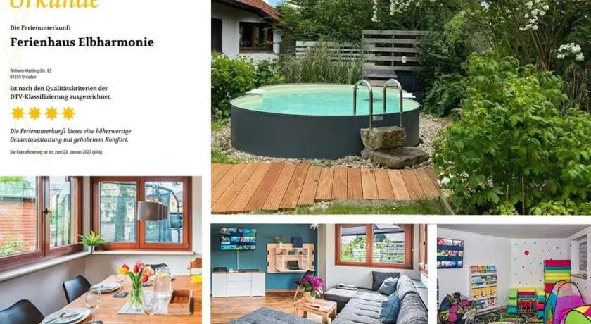 Ferienhaus Elbharmonie - Hunde willkommen, Garten vollständig umzäunt, Pool, Kamin und Spielzimmer - super für Familientreffen - Image 1