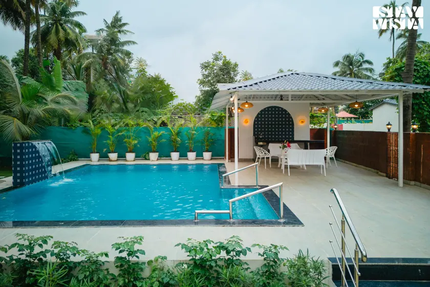Belas Palmeiras by VEO - Part of StayVista with Pool & Bonfire - Image 1