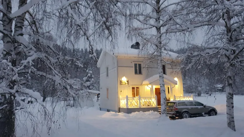 Villa The White Moose, 6 rooms, 3 bedrooms, 2,5 baths, sauna, near Branäs - Image 1