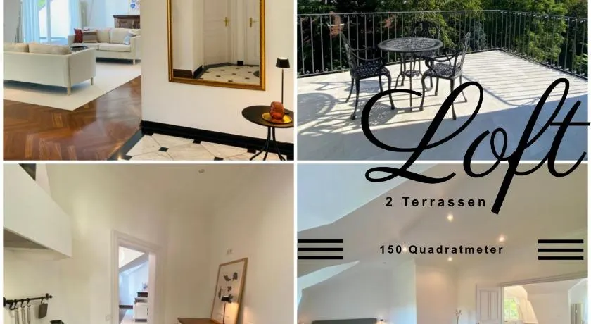 Design-Loft mit 2 Balkonen am Stadtwald - 20 min zur Messe Düsseldorf - Image 1