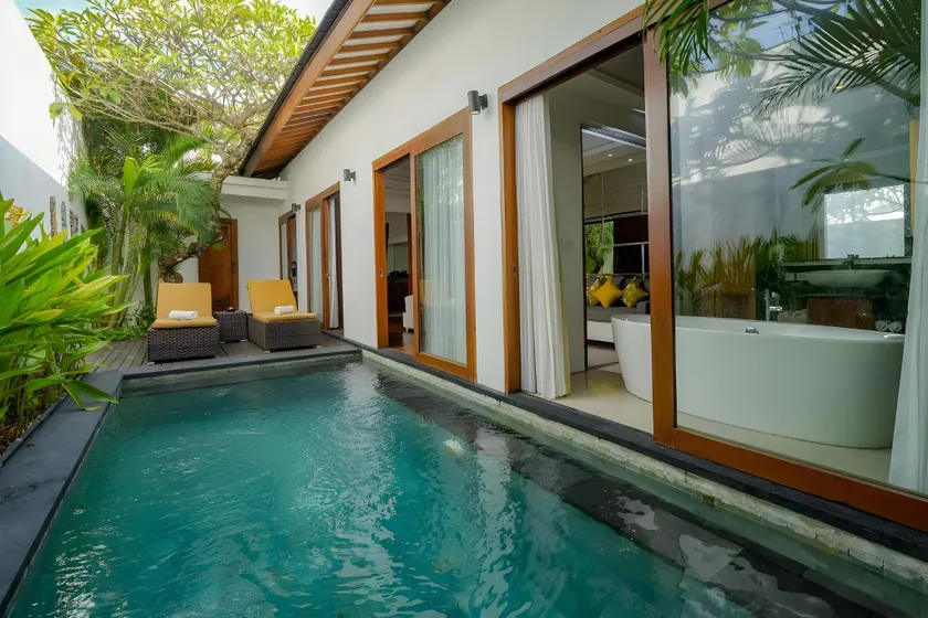 Intimate 1BR Private Pool Villa near Kuta Beach - Image 1