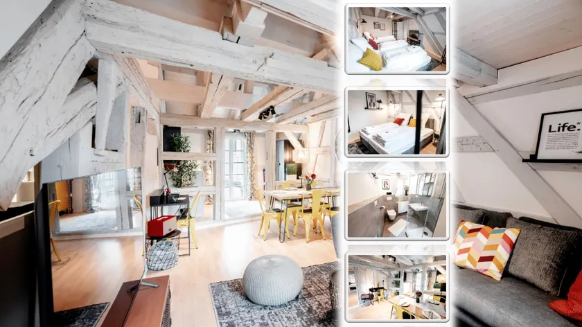 COZY SCHWABACH # frisch renoviertes Fachwerk # 100qm # Modern # Balkon # Netflix - Image 1